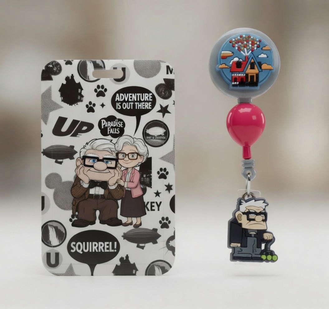 Up  ID Holder & Reel (Diseño Exclusivo)