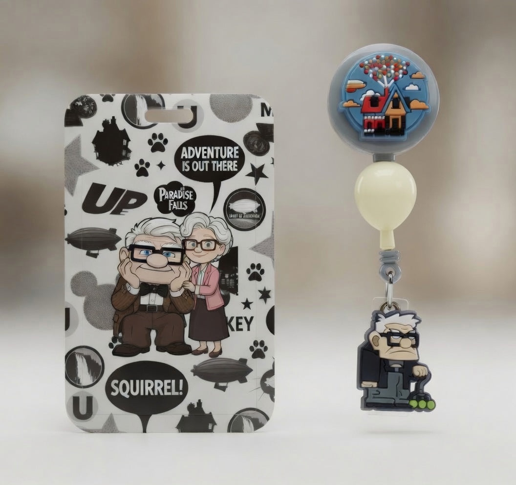 Up  ID Holder & Reel (Diseño Exclusivo)