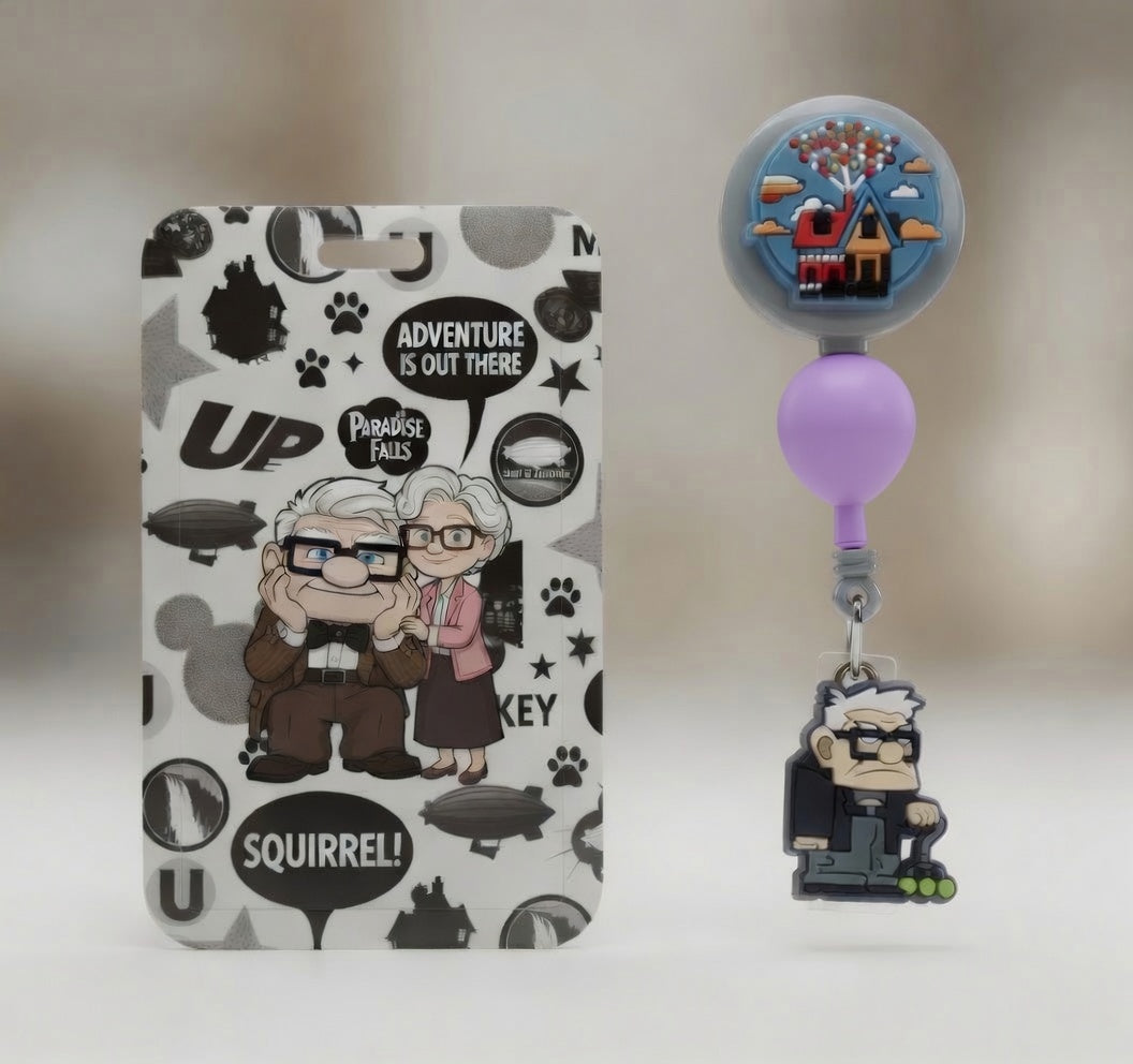 Up  ID Holder & Reel (Diseño Exclusivo)