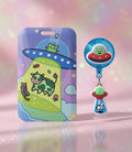 Cosmic Cow | ID Holder + Reel