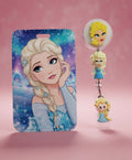 Elsa ID Holder & Reel (Diseño Exclusivo)