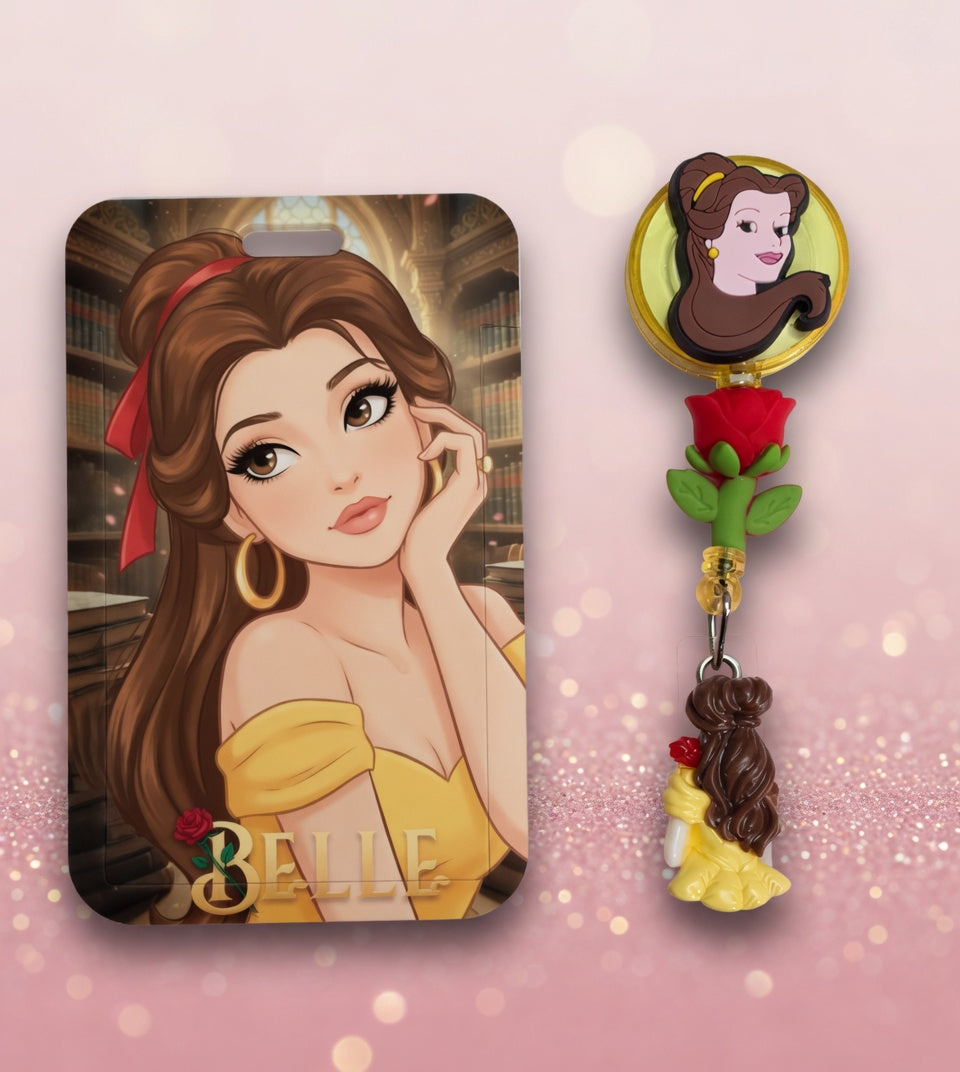 Belle ID Holder & Reel (Diseño Exclusivo)