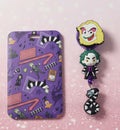 Beetlejuice ID Holder & Reel (Diseño Exclusivo)