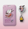 Courage the Cowardly Dog ID Holder & Reel