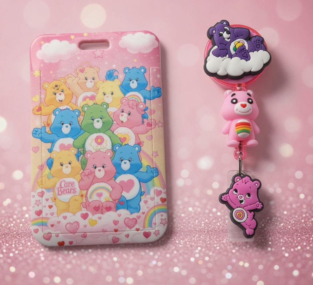 Care Bears ID Holder & Reel (Diseño Exclusivo)