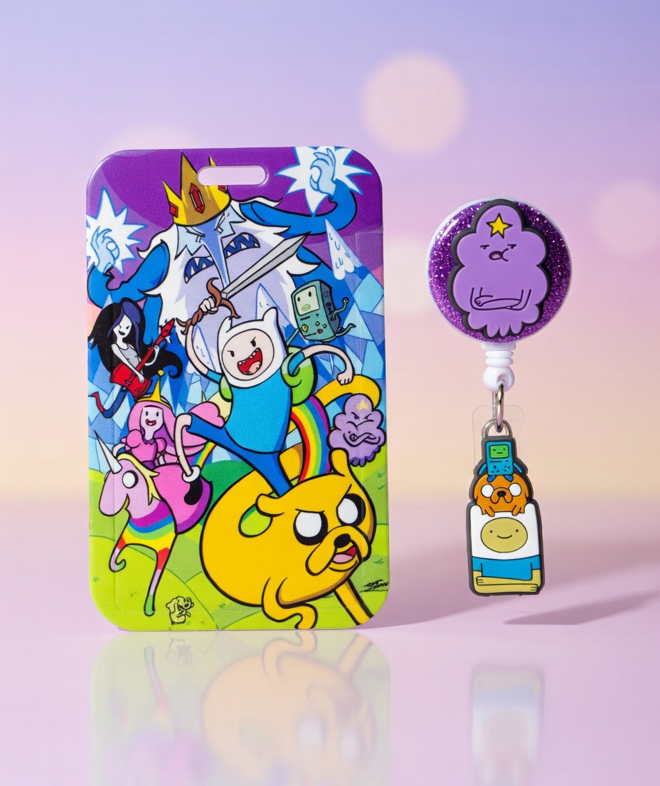 Adventure Time ID Holder and Reel