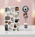 Coffee Lover  ID Holder & Reel