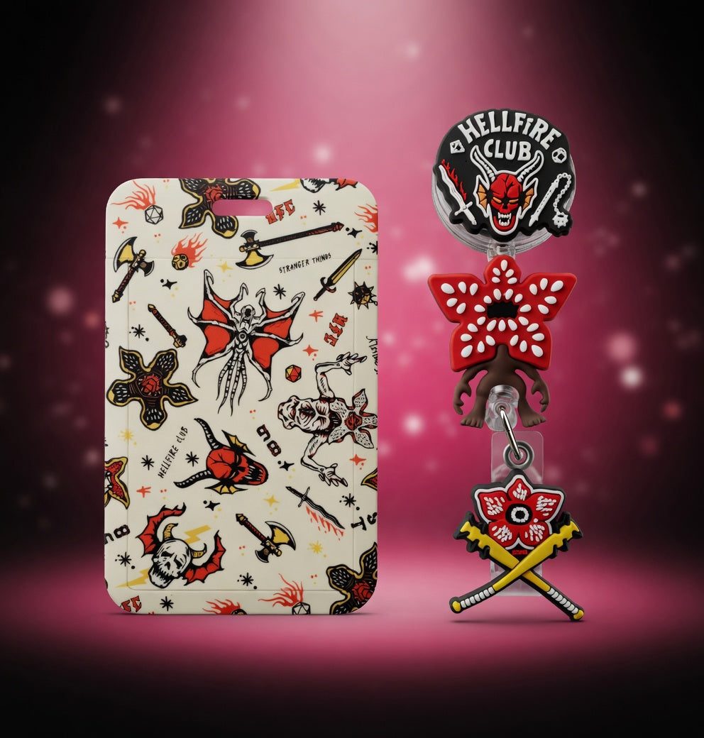Hellfire Club ID Holder & Reel (Diseño Exclusivo)