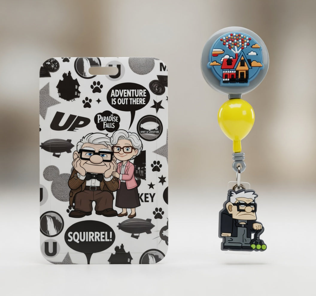 Up  ID Holder & Reel (Diseño Exclusivo)