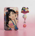 Mulan ID Holder & Reel (Diseño Exclusivo)