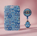Evil Eye Hamsa ID Holder & Reel