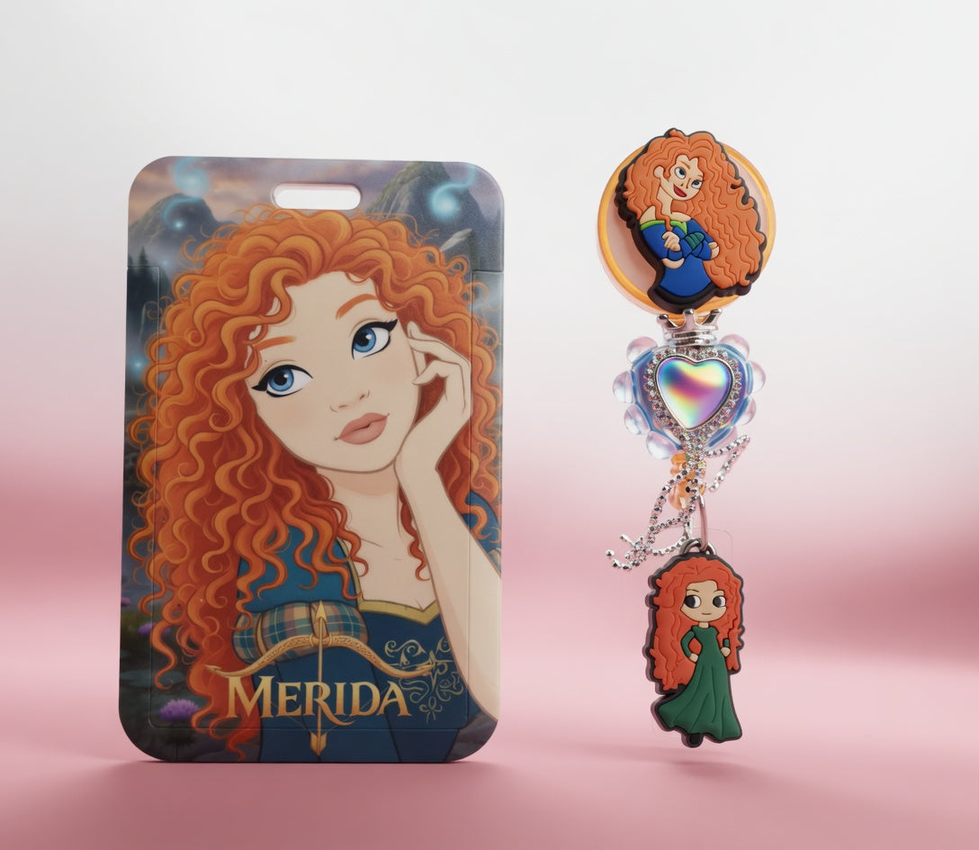 Merida ID Holder & Reel (Diseño Exclusivo)