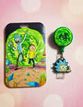 Rick & Morty ID Holder and Reel