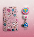 Proud to Be a Nurse ID Holder & Reel