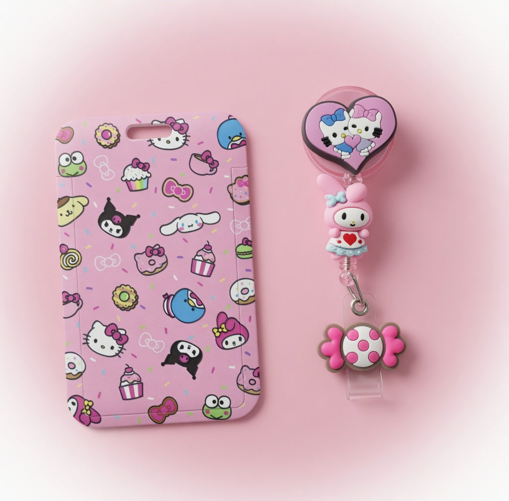 My Melody ID Holder & Reel