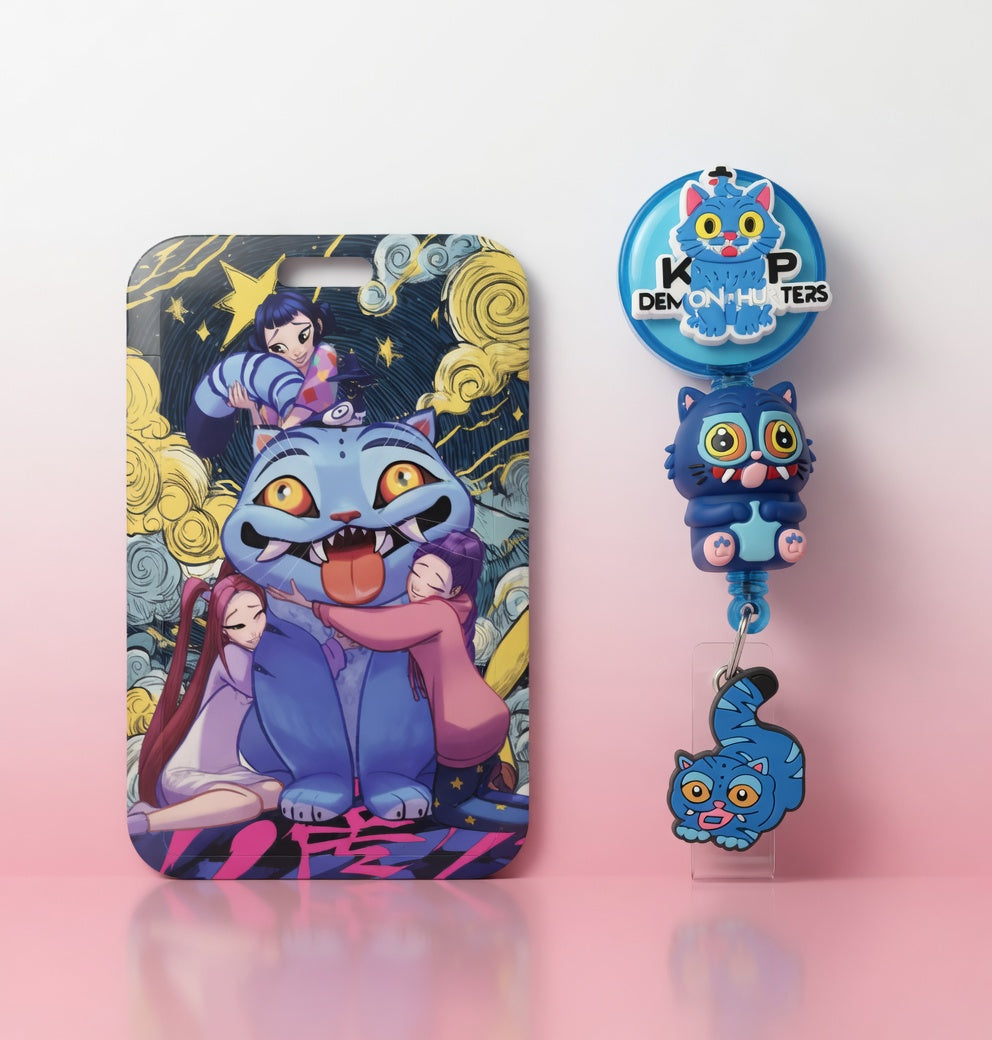 K-Pop Demon Hunters ID Holder & Reel