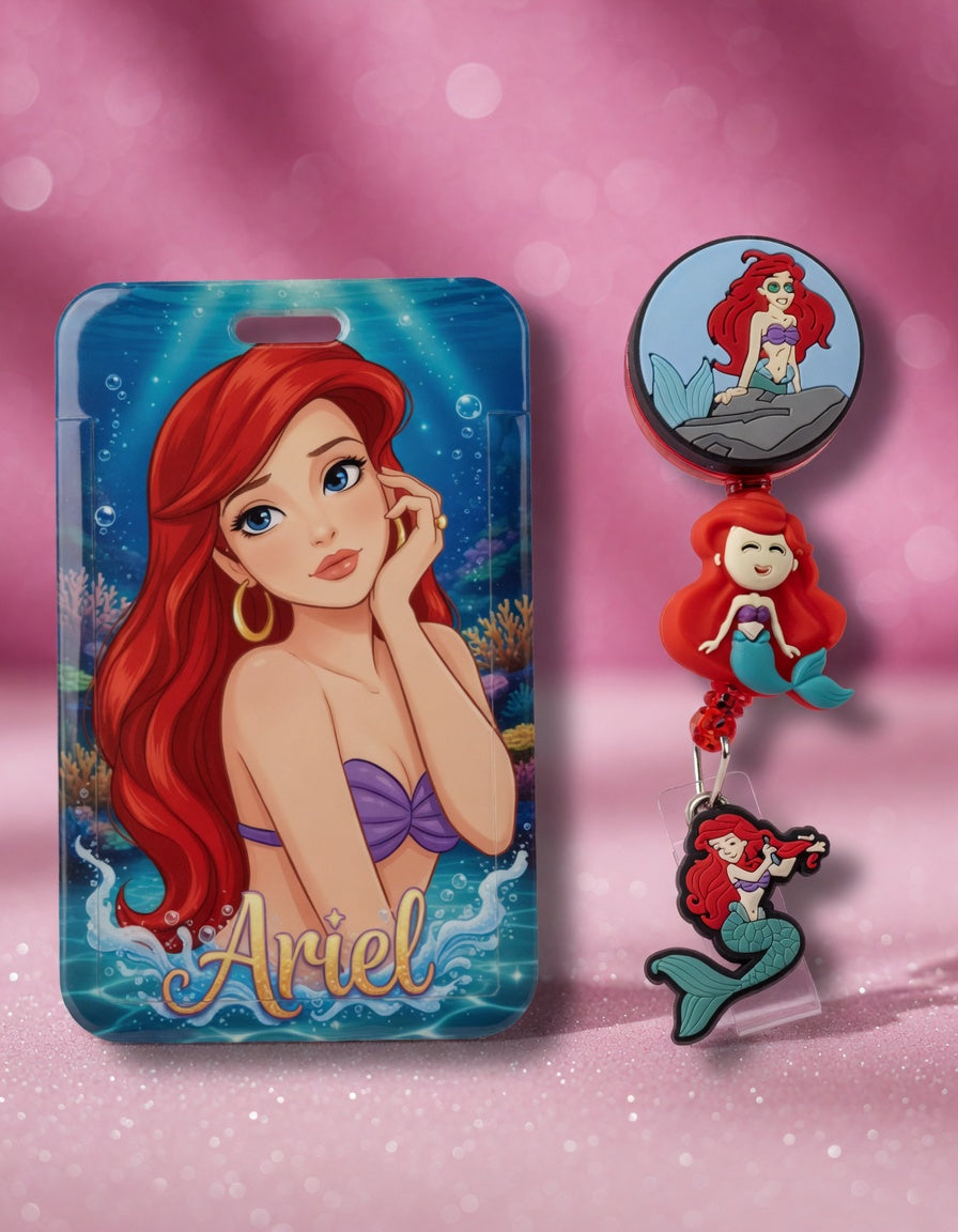 Ariel ID Holder & Reel (Diseño Exclusivo)