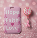 Hope Faith Love ID Holder & Reel