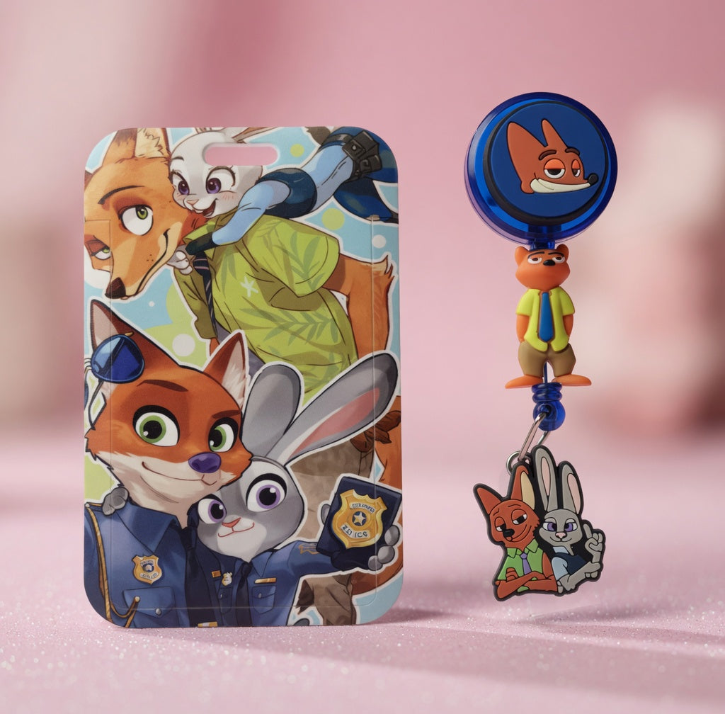 Zootopia ID Holder & Reel