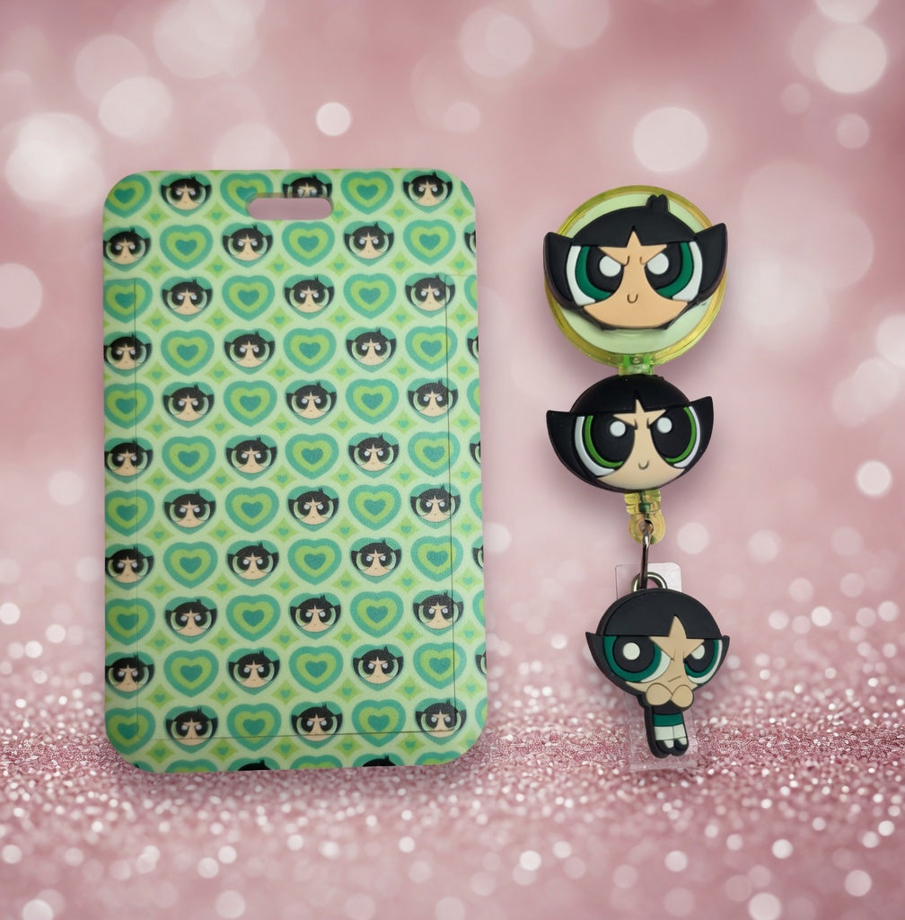 Buttercup ID Holder & Reel (Diseño Exclusivo)