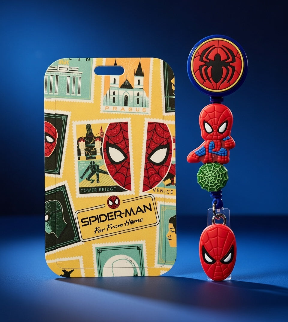 Spiderman ID Holder and Reel