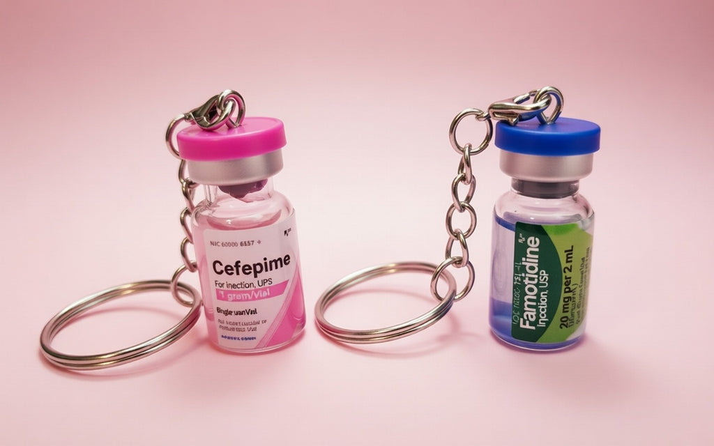 VIAL KEYCHAINS