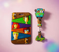 Scooby-Doo ID Holder and Reel (Diseño Exclusivo)