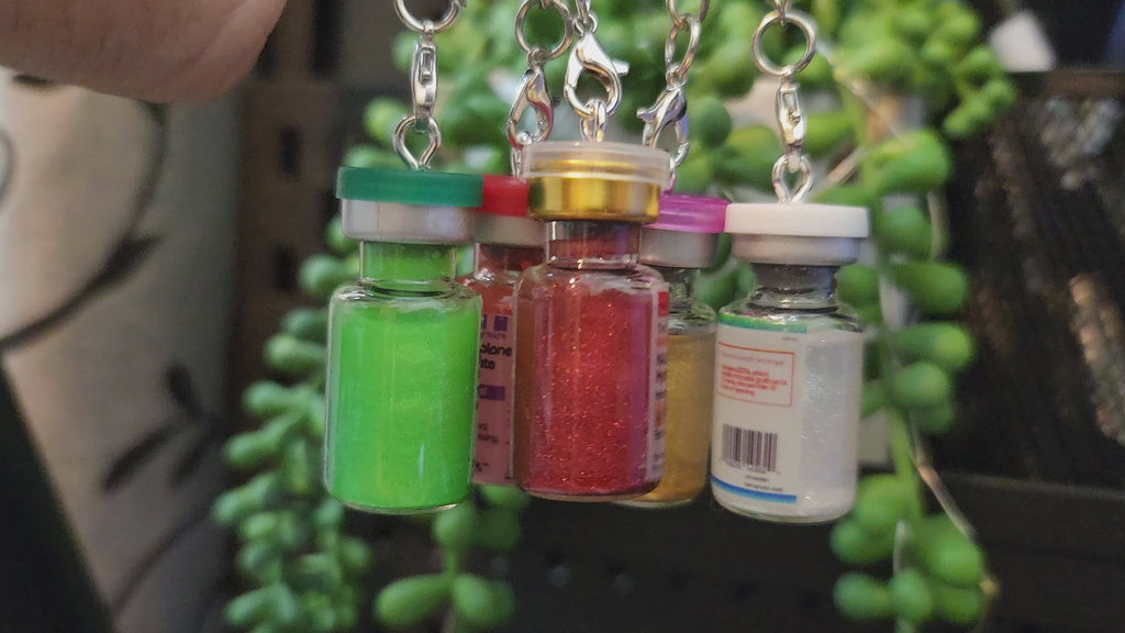 VIAL KEYCHAINS