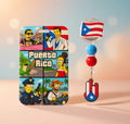 Puerto Rico ID Holder and Reel