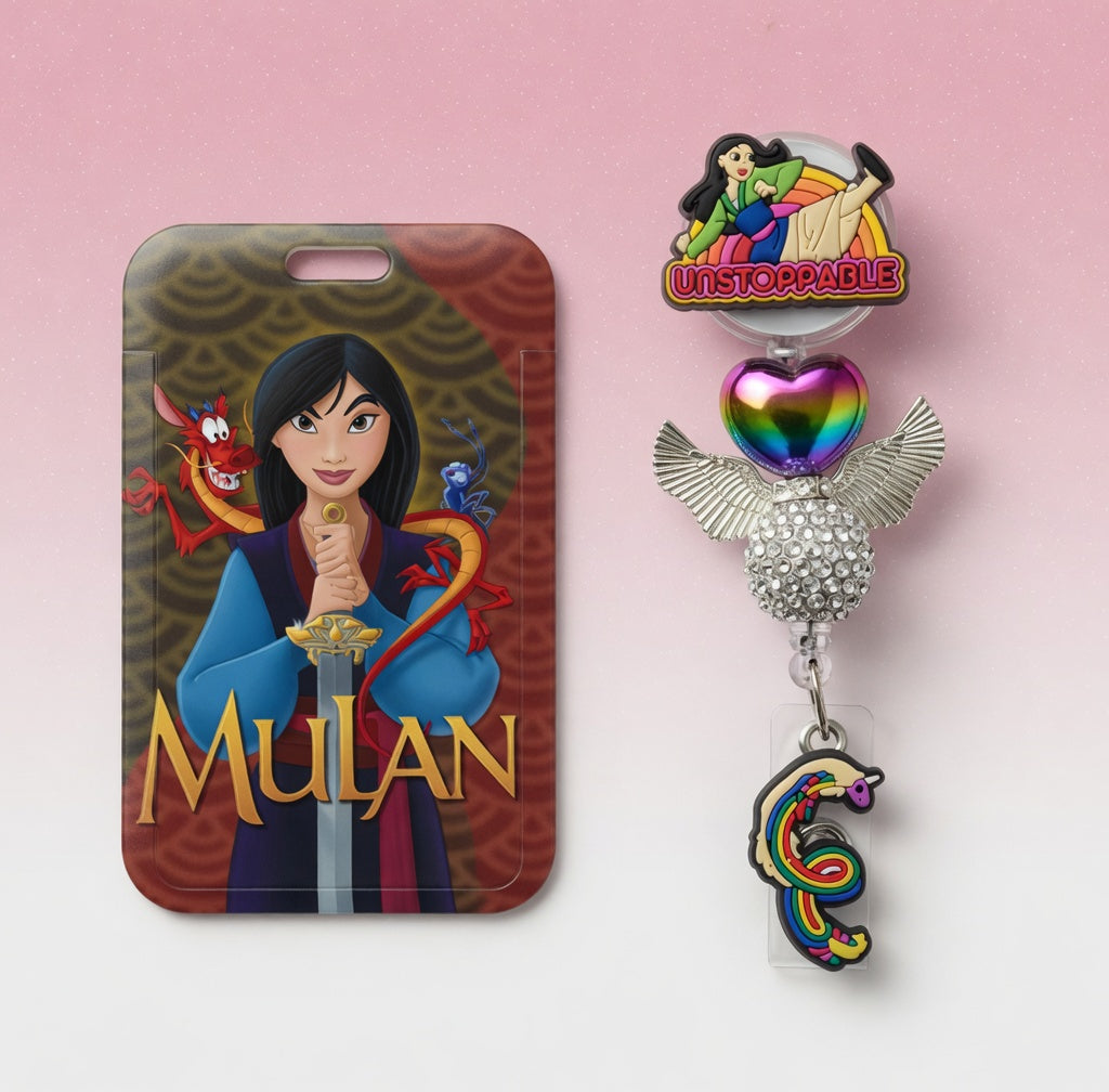 Mulan ID Holder & Reel