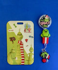 Grinch ID Lanyard