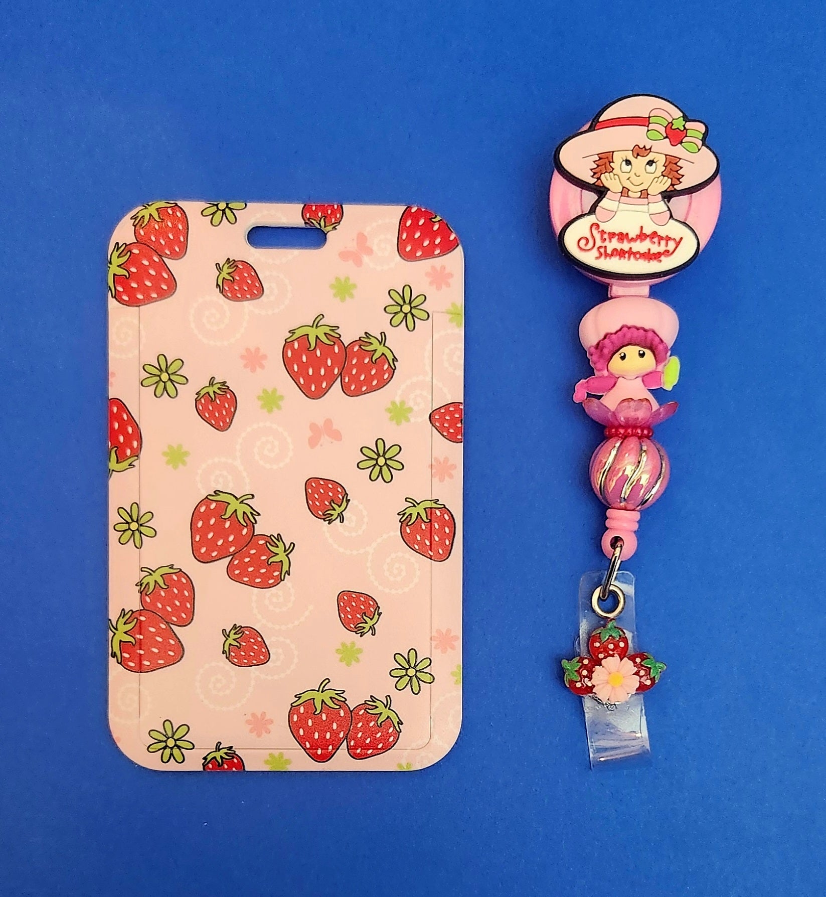 Stroberry Shortcake ID Lanyard