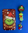 Grinch ID Lanyard