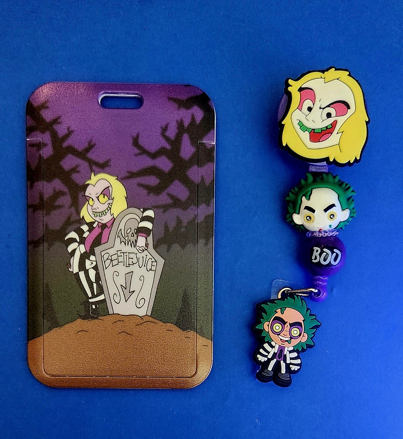 Beetlejuice ID Lanyard