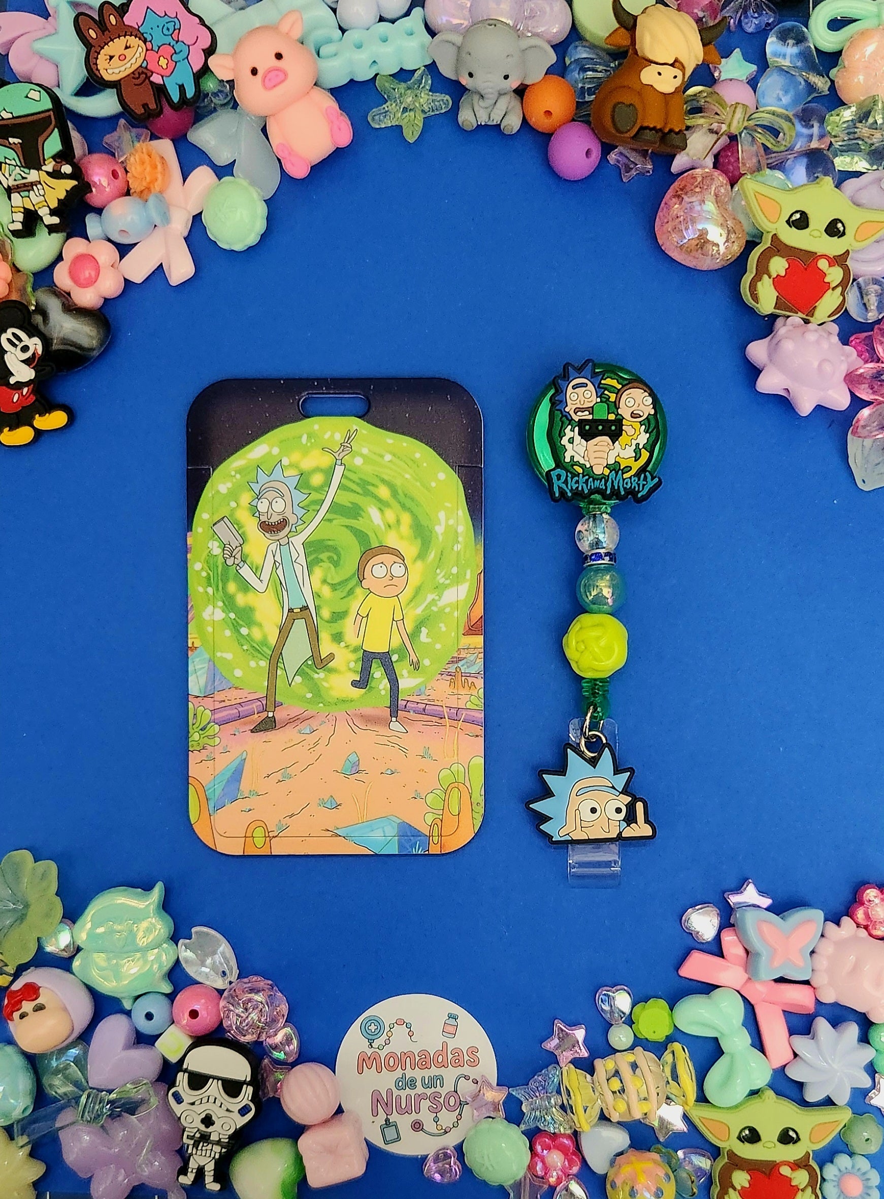 Ricky and Morty ID Lanyards