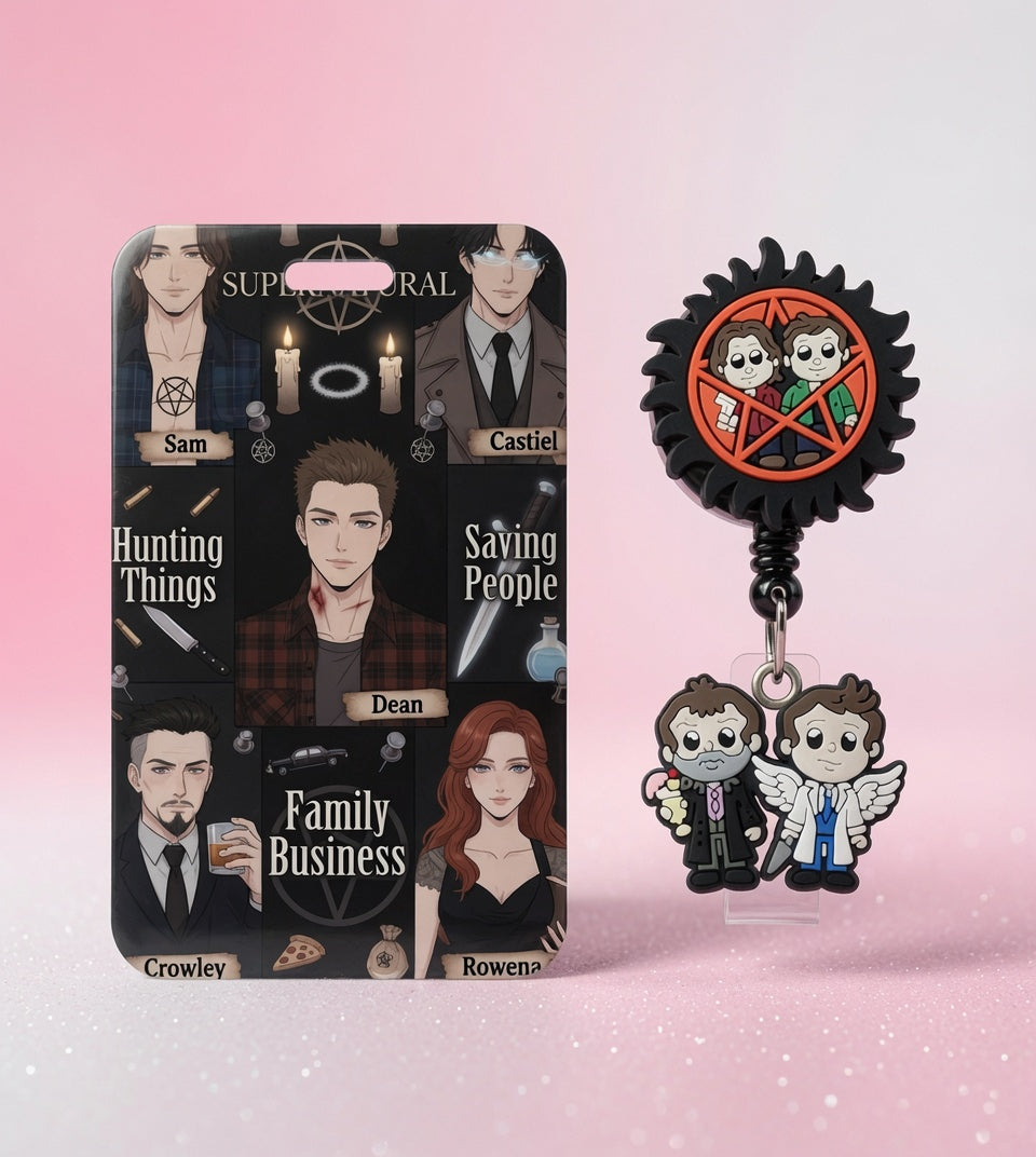 Supernatural ID Holder & Reel (Exclusivo)