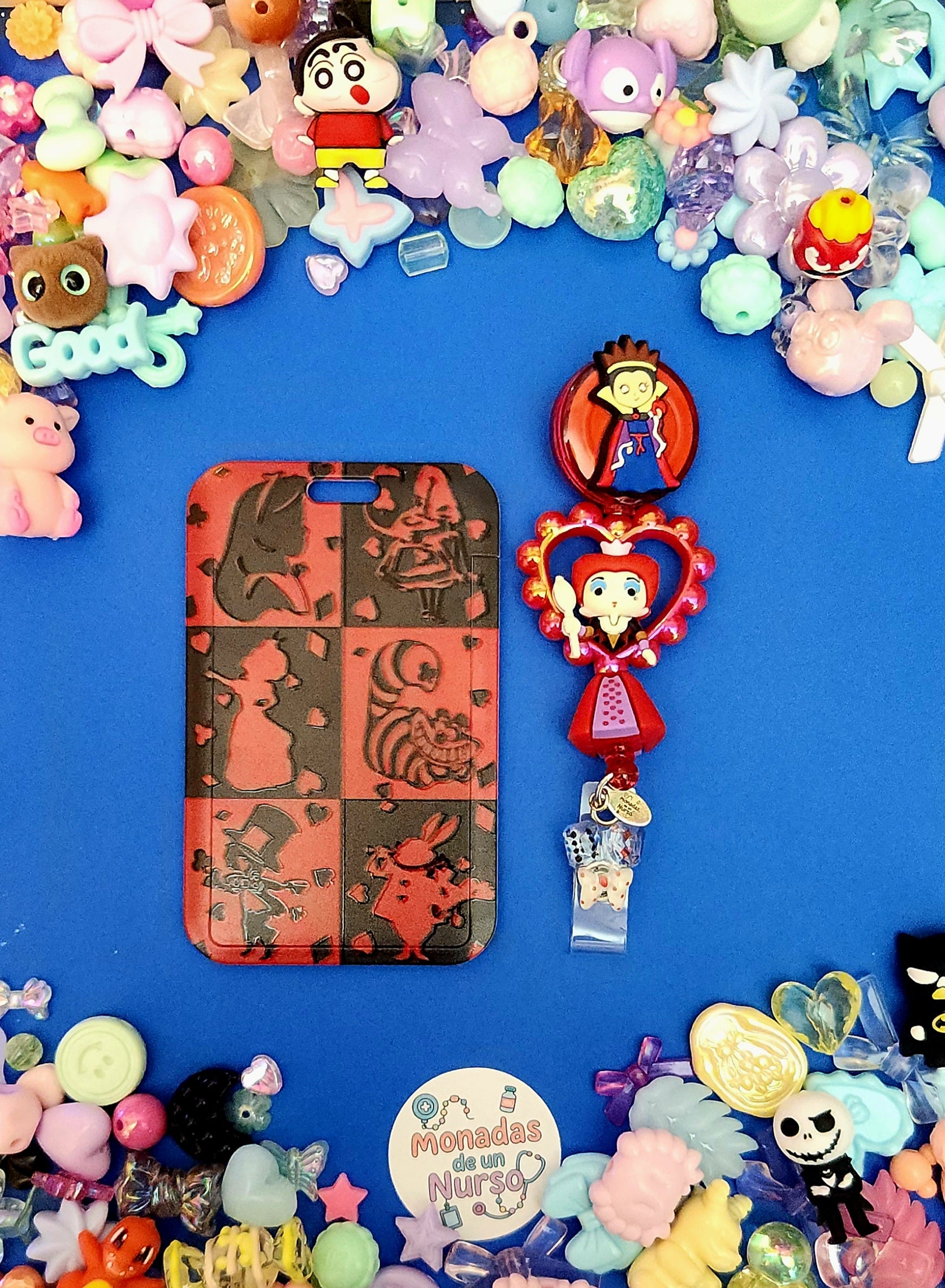 Queen of Hearts ID Lanyards