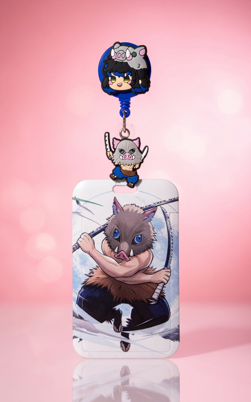 Inosuke ID Holder and Reel