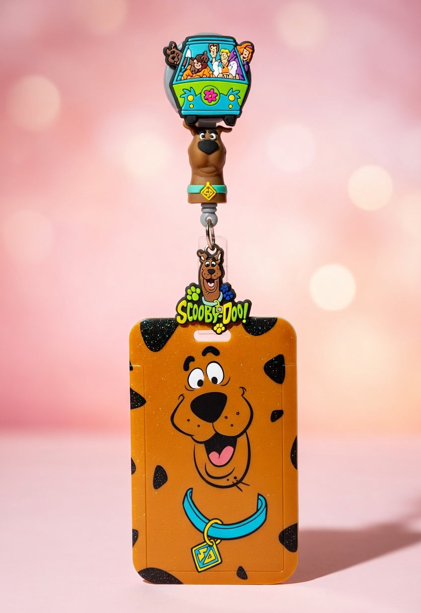 Scooby-Doo ID Holder and Reel