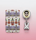 Bad Bunny ID Holder & Reel  (Diseño Exclusivo)