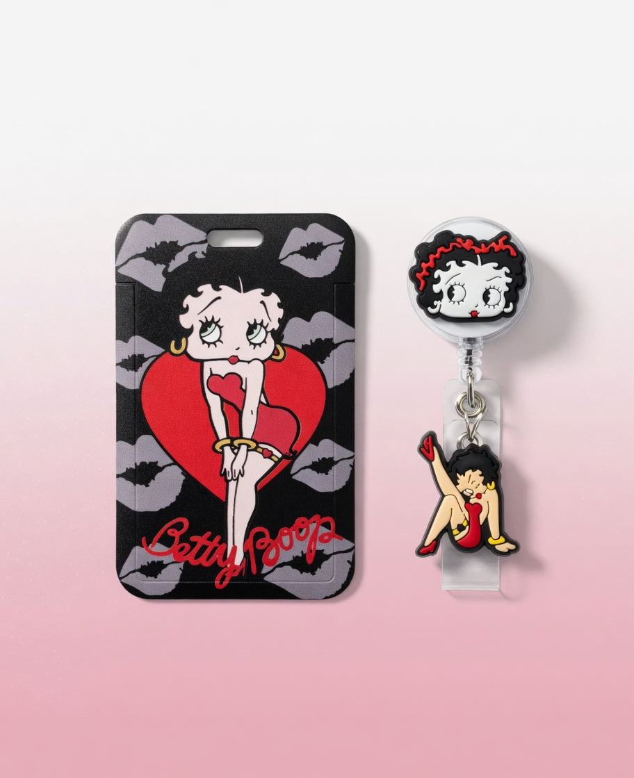 Betty Boop ID Holder & Reel