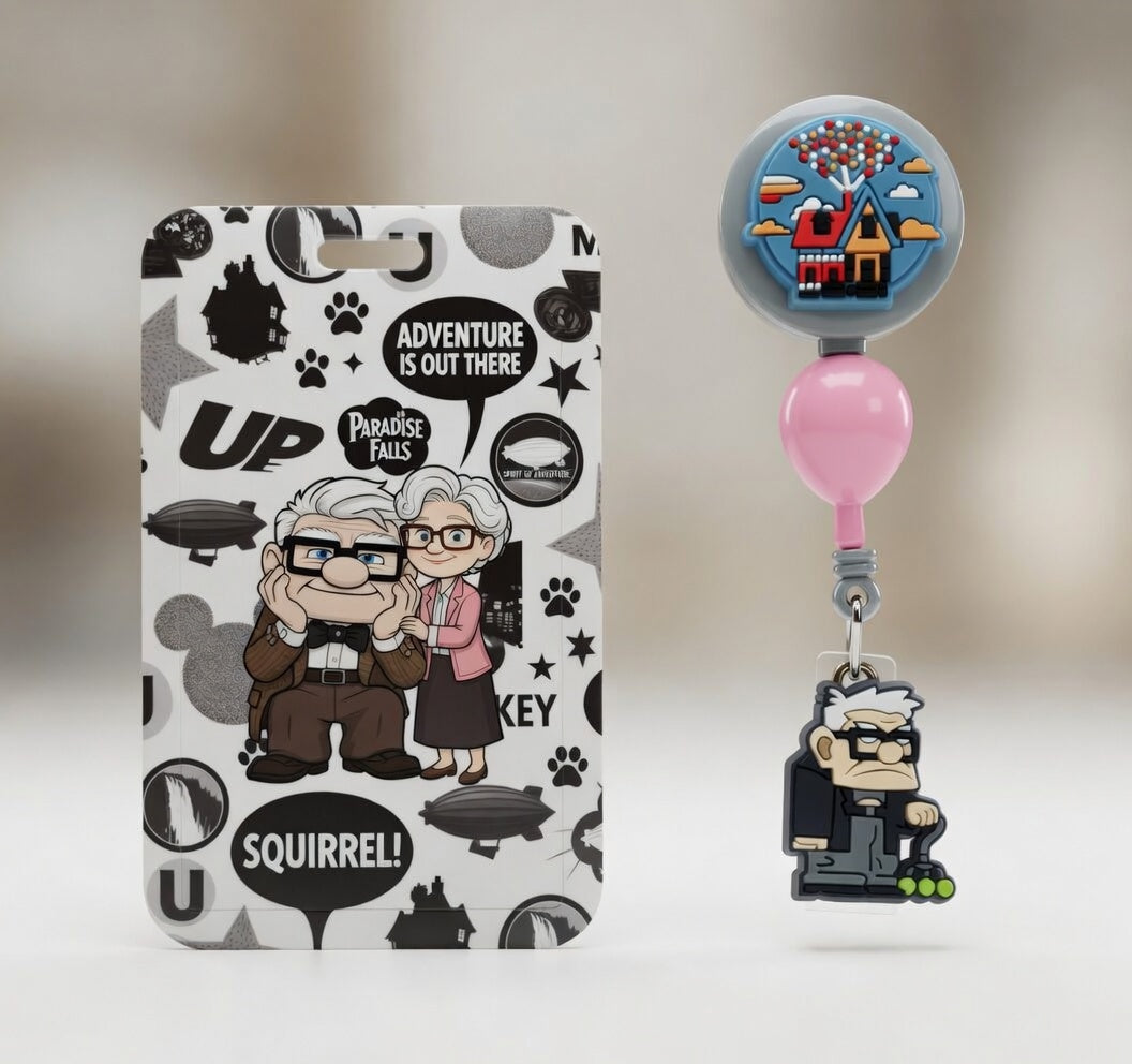 Up  ID Holder & Reel (Diseño Exclusivo)