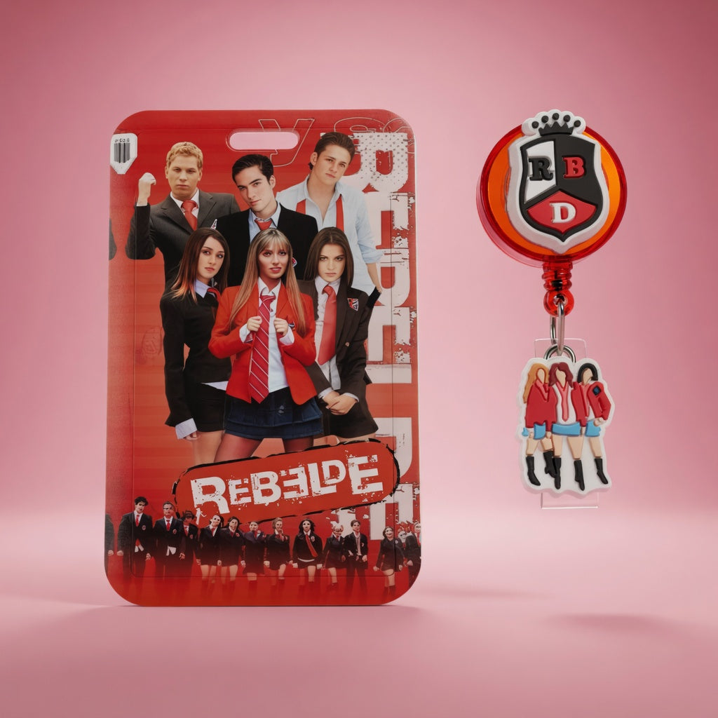 RBD | ID Holder + Reel (Diseño Exclusivo)