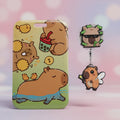 Capy Vibes | ID Holder + Reel