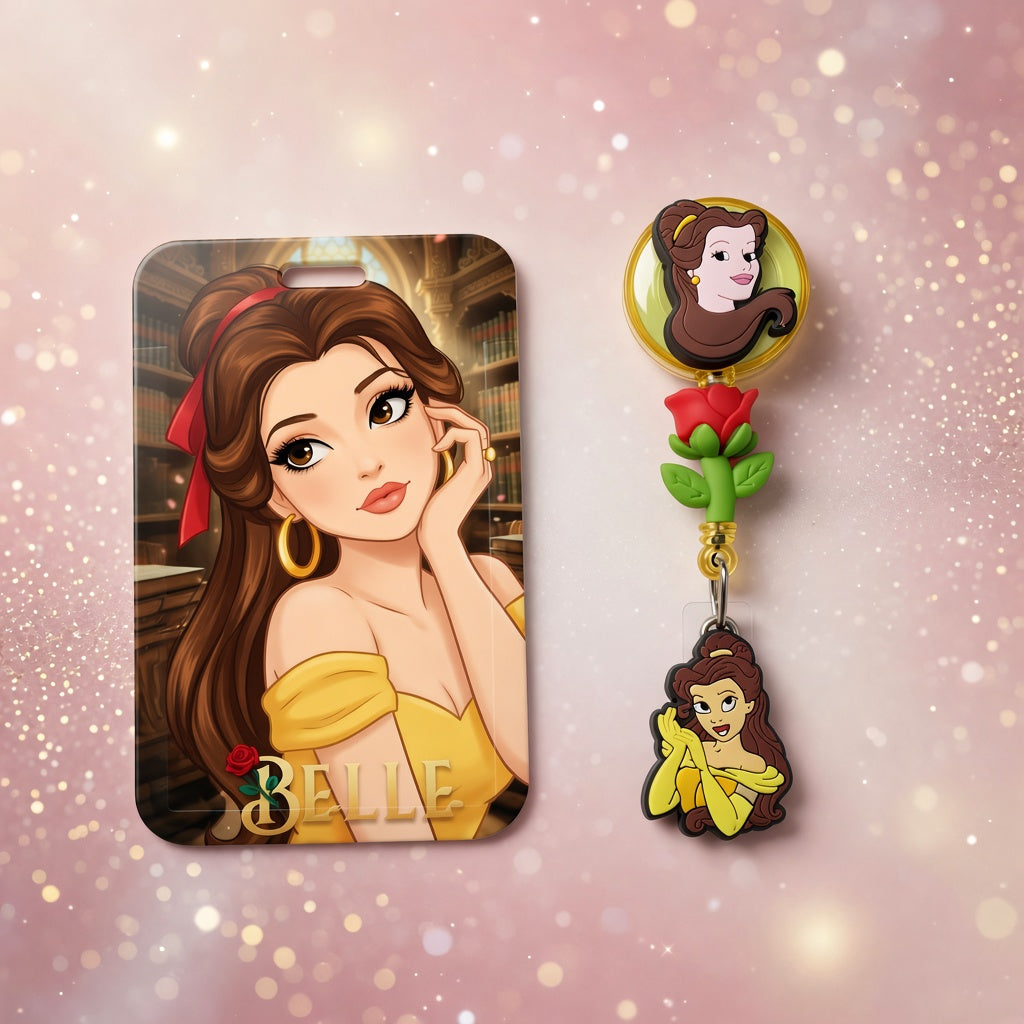 Belle ID Holder & Reel (Diseño Exclusivo)