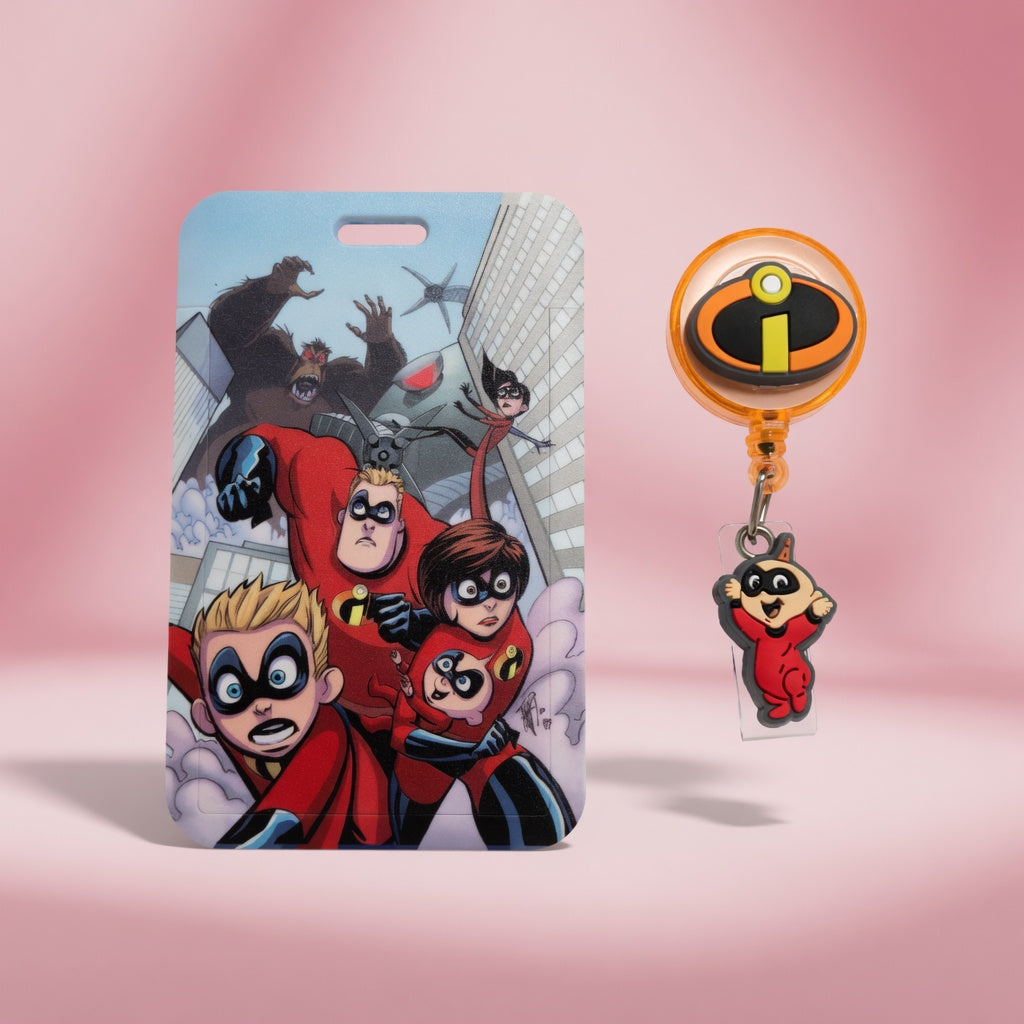 Los Increíbles | ID Holder + Reel (Diseño Exclusivo)