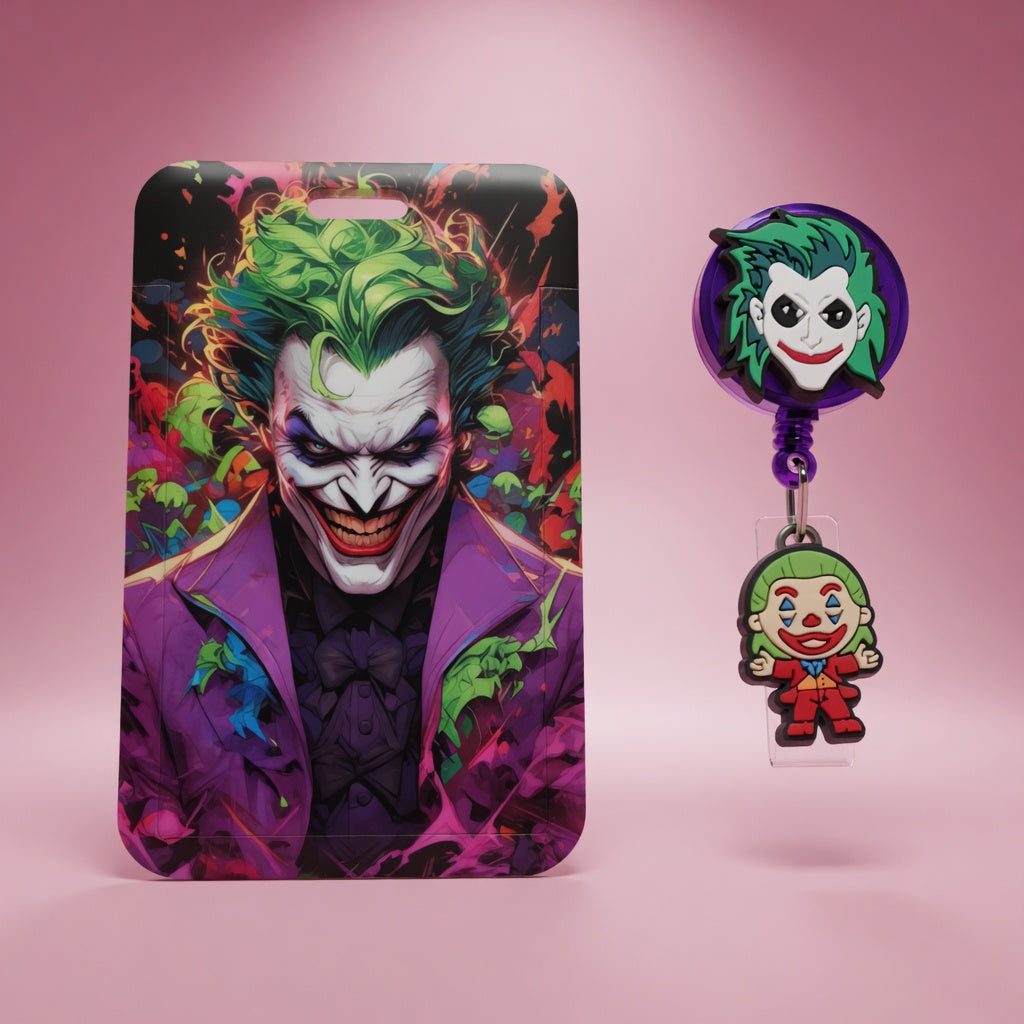 The Joker | ID Holder + Reel (Diseño Exclusivo)