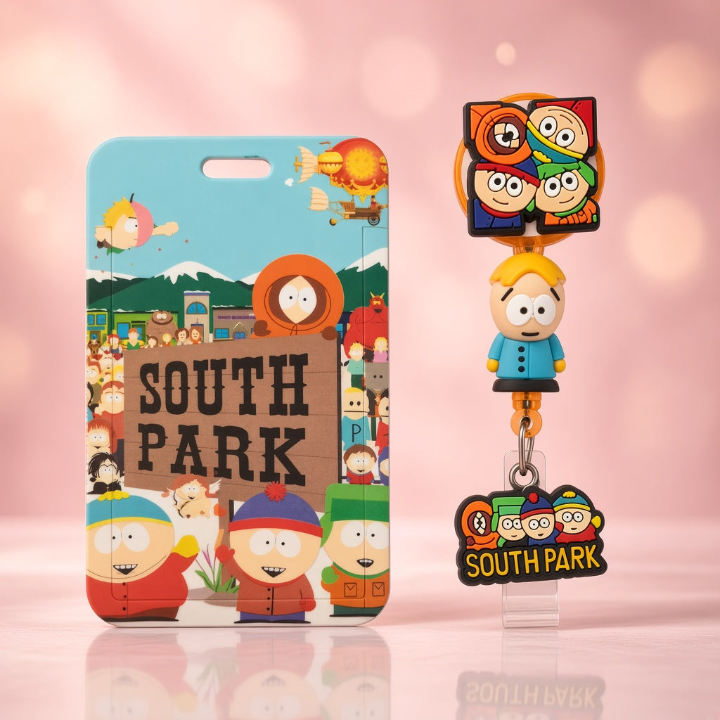South Park | ID Holder + Reel (Diseño Exclusivo)
