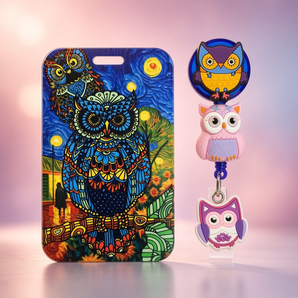 Midnight Wisdom | ID Holder + Reel