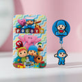 Pocoyó | ID Holder + Reel (Diseño Exclusivo)